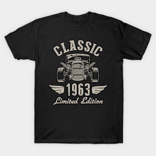 59 Year Old Gift Classic 1963 Limited Edition 59th Birthday T-Shirt